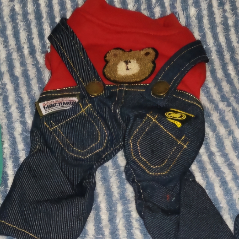 Extra Small Dog overalls